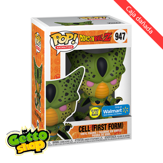 Funko Pop Animation: Dragon Ball Z - Cell Primera Forma GITD