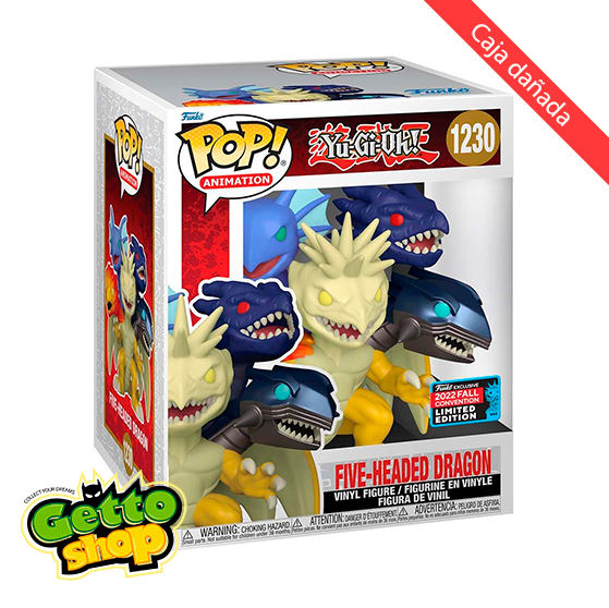 Funko POP! Super Animation: Yu-Gi-Oh! Five-Headed Dragon New York Comic Con Exclusive