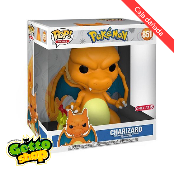 Funko Pop Games: Pokemon - Charizard 10 pulgadas