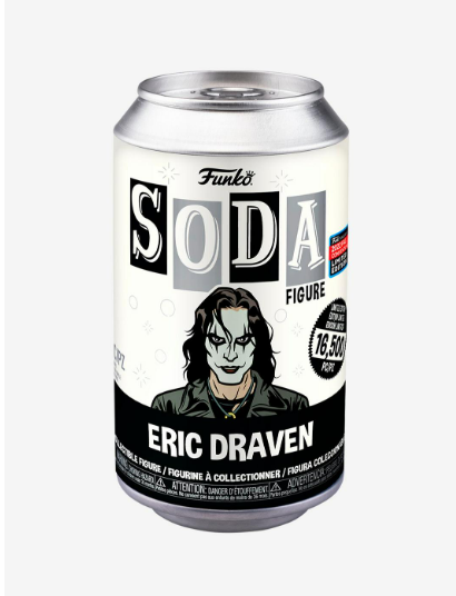 Funko The Crow Soda Eric Draven Vinyl Figure 2022 Fall Convention Exclusive