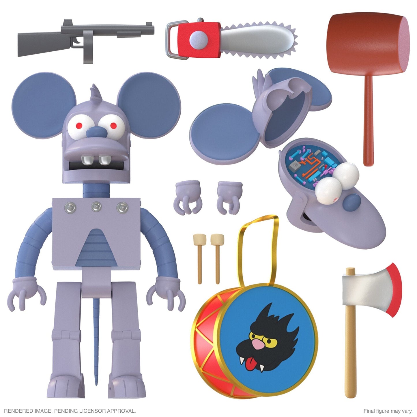 Super7 Ultimate: Los Simpson - Robot Daly