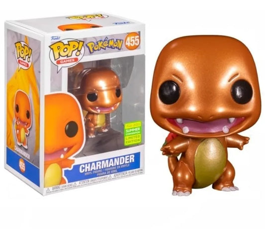 Funko Pop Games Pokemon Charmander Metalico