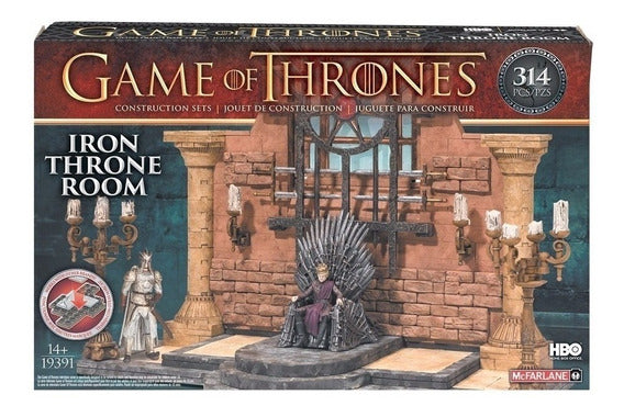 Mcfarlane Toy Sala De Trono De Hierro Juego De Construccion