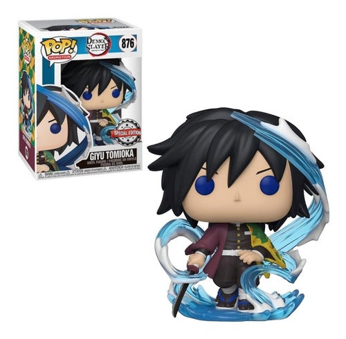Funko Pop Animation: Demon Slayer - Giyu Tomioka Exclusivo