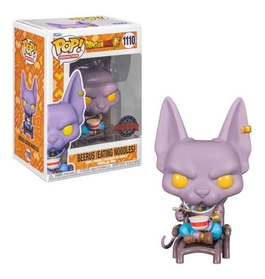 Funko Pop Animation: Dragon Ball Super - Bills con tazon de tallarines Exclusivo