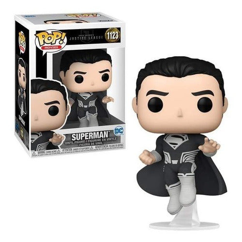 Funko Pop Movies: DC Justice League Snyders Cut - Superman Traje Negro