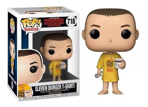 Funko Pop Stranger Things Eleven Playera de Hamburguesa