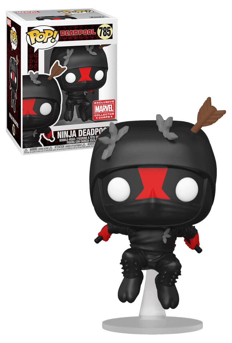 Funko Pop Marvel: Deadpool 30 Aniversario - Ninja Deadpool Collector Corps