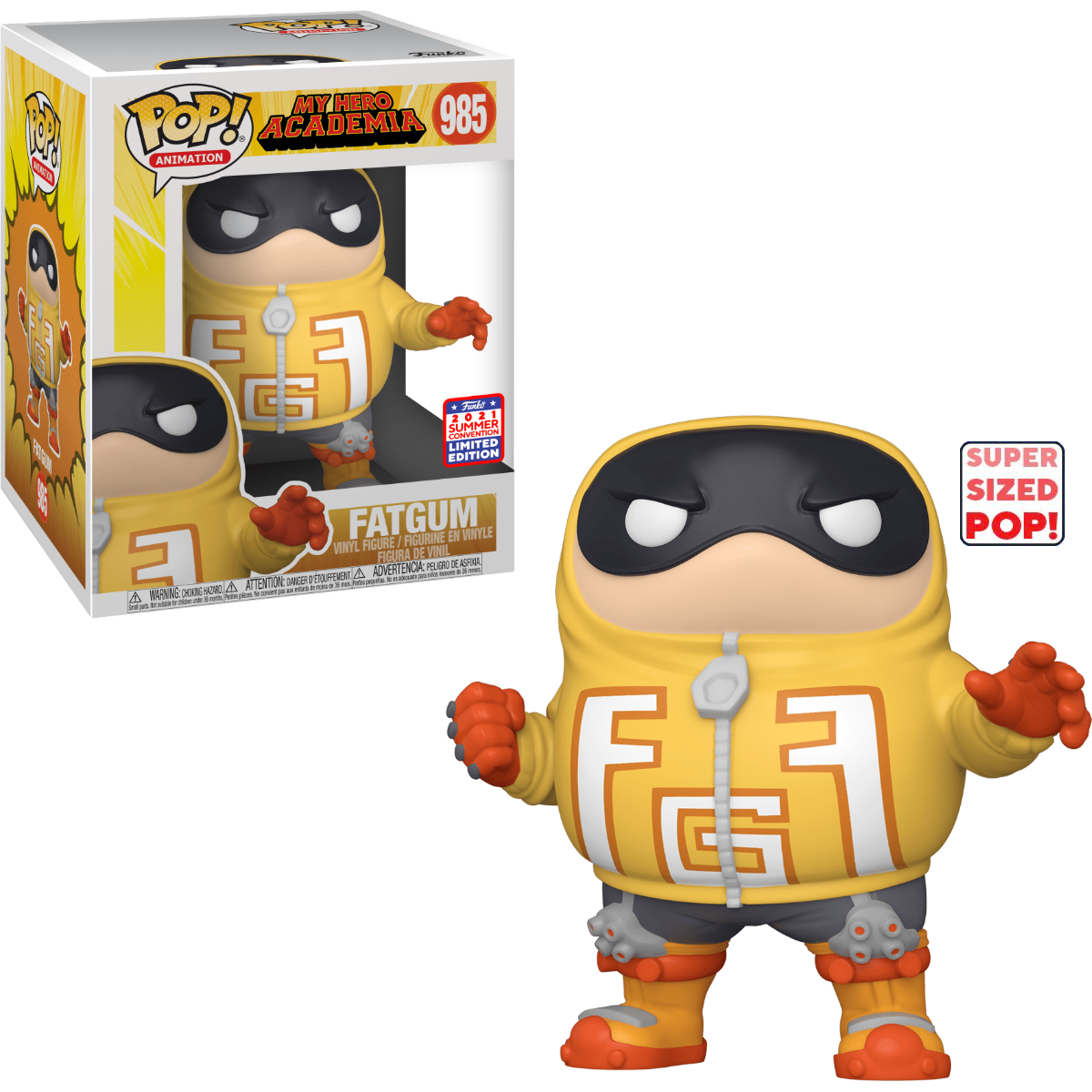 Funko Pop Animation: My Hero Academia - Fatgum Summer Convention
