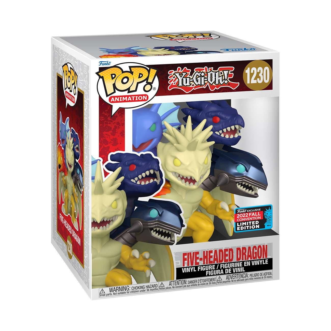 Funko POP! Super Animation: Yu-Gi-Oh! Five-Headed Dragon New York Comic Con Exclusive
