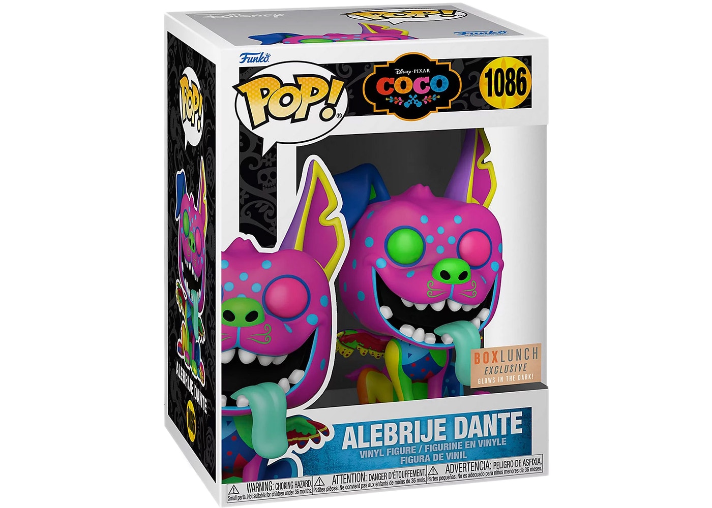 Funko Pop Disney: Coco Alebrije Dante GITD