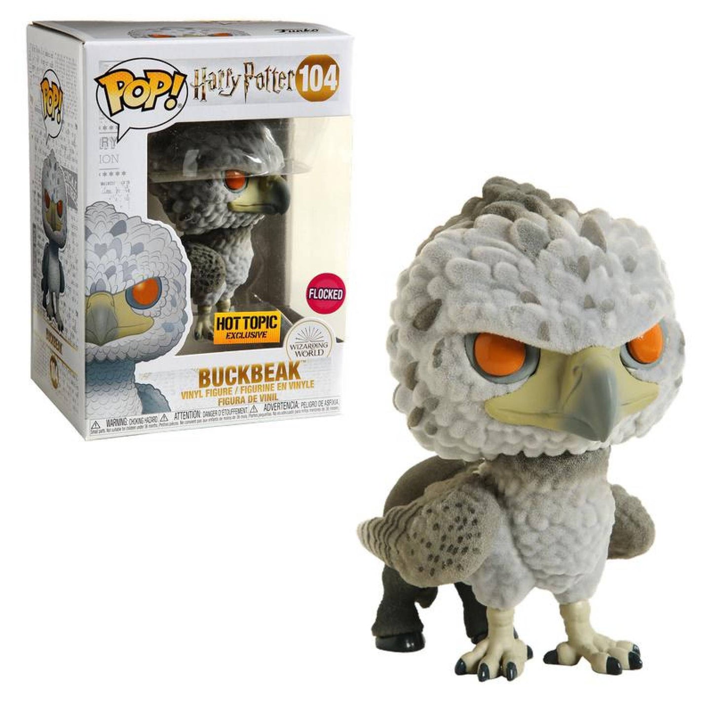 Funko Harry Potter Pop Buckbeak (Flocked) Vinyl Figure Hot Topic Exclusive