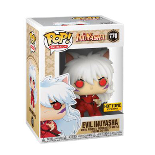Funko Pop Animation: Inuyasha: Evil Inuyasha Hot Topic Exclusive