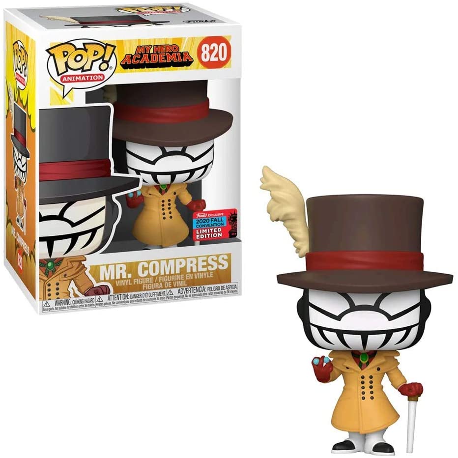 Funko Pop Animation: My Hero Academia - Mr. Compress Fall Convention