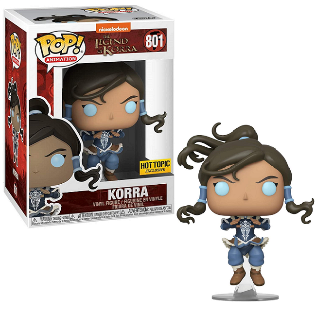 Funko Pop Avatar La Leyenda De Korra: Korra (Avatar State) Hot Topic Exclusive