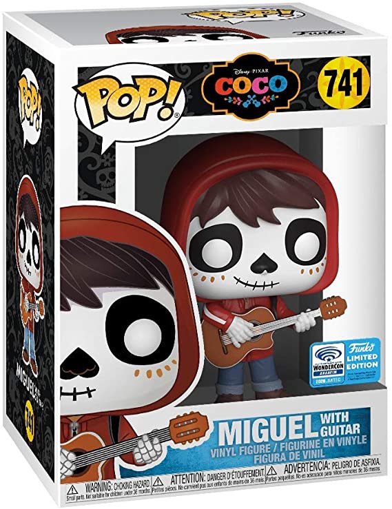 Funko Pop Coco Miguel con guitarra Wonder Con