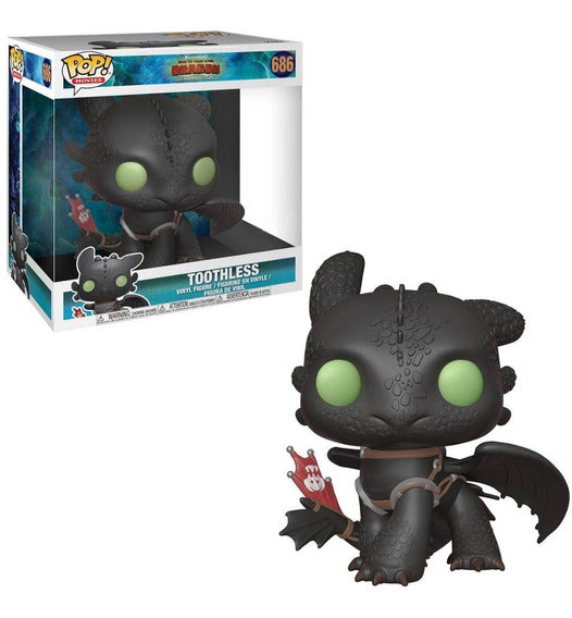 Funko Pop Como Entrenar a tu dragon Chimuelo 10 Pulgadas