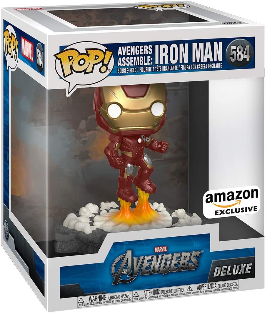 Funko Pop Deluxe, Marvel: Avengers Assemble: Iron Man  Exclusive –  Gettoshopmx