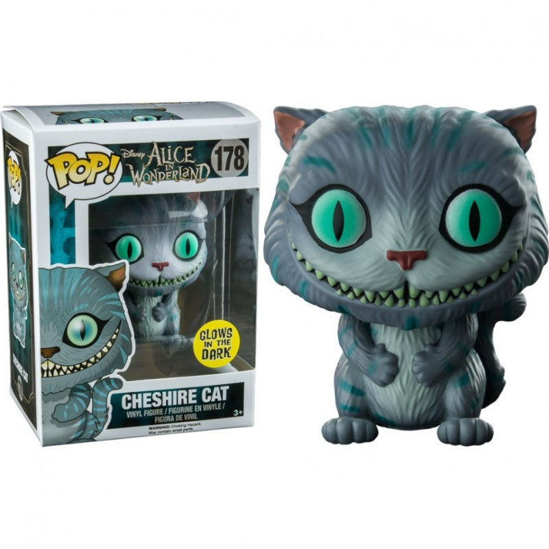 Funko Pop Disney Alicia En El Pais De Las Maravillas Cheshire Cat, Gitd