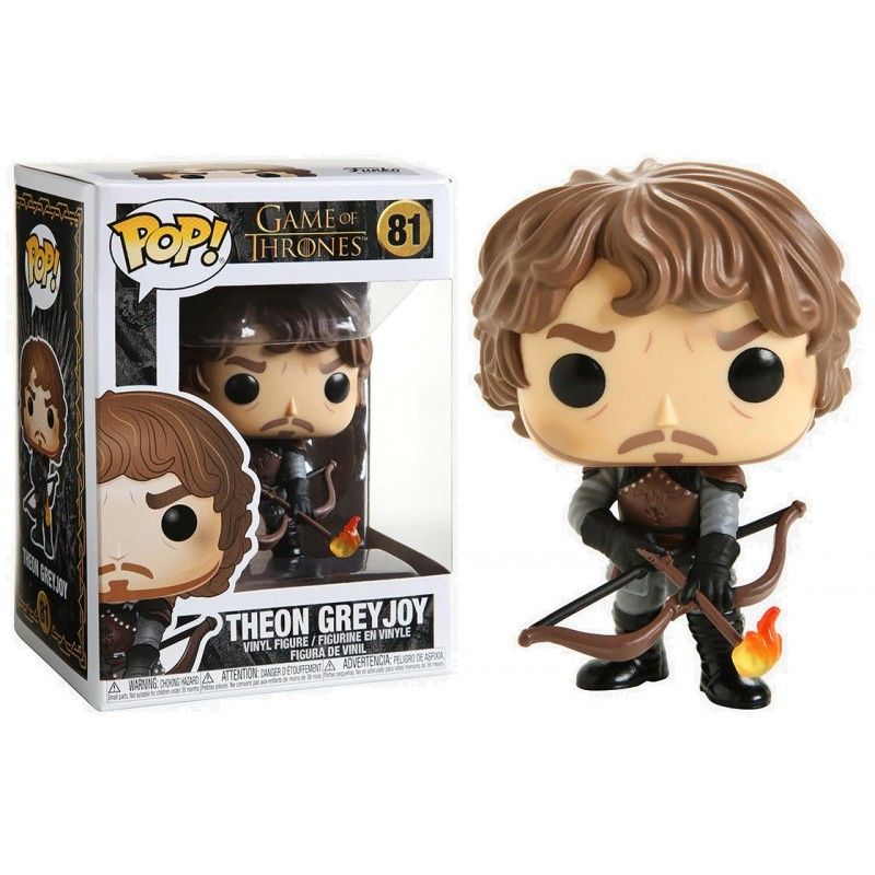 Funko Pop Game Of Thrones Theon Flecha Con Fuego