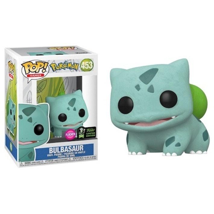 Funko Pop Games Bulbasaur (Flocked) Eccc