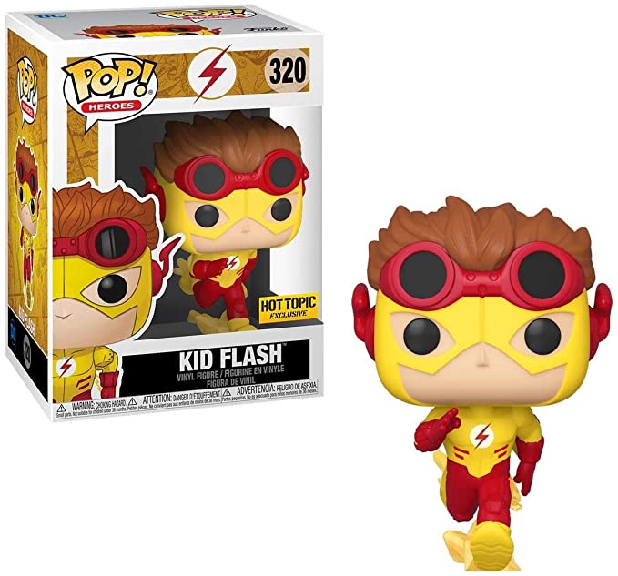 Funko Pop Kid Flash #320 Exclusivo Hot Topic