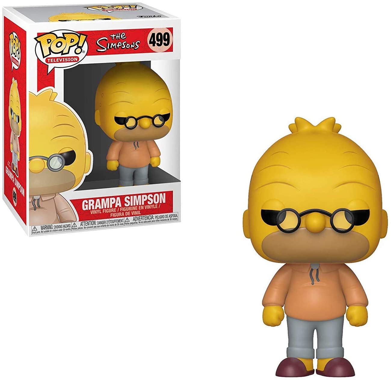 Funko Pop Los Simpson Abuelo Abe Simpson