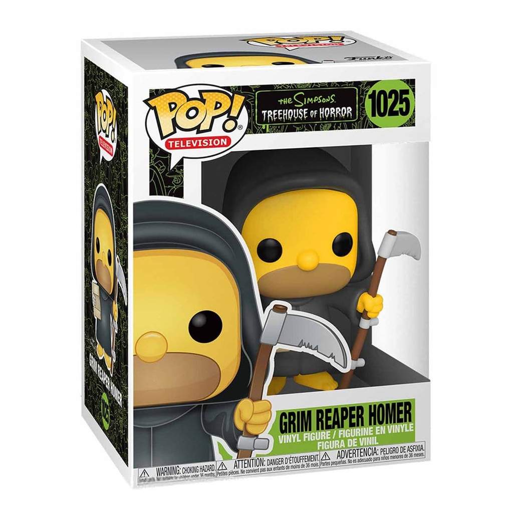 Funko Pop Los Simpson la casita del horror Reaper Homer