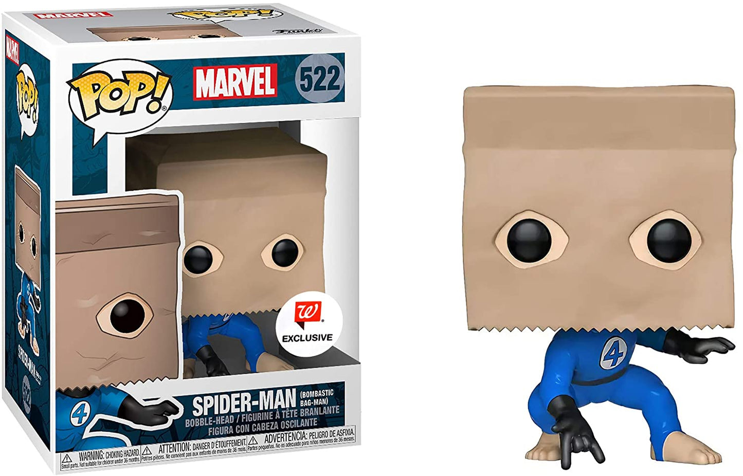 Funko Pop Marvel Spider-Man Bag Man Bombastic