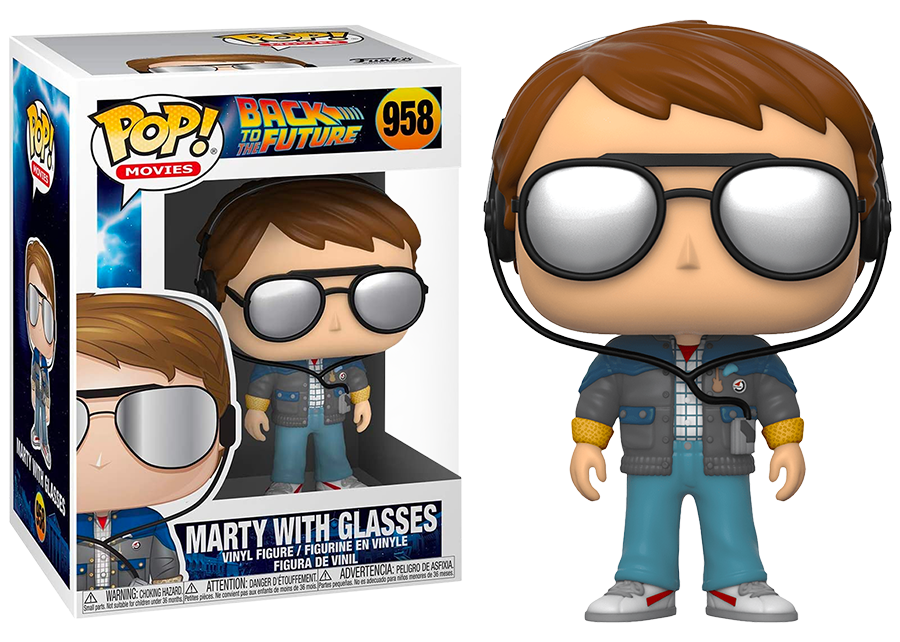 Funko Pop Movie: Volver al futuro Marty con lentes