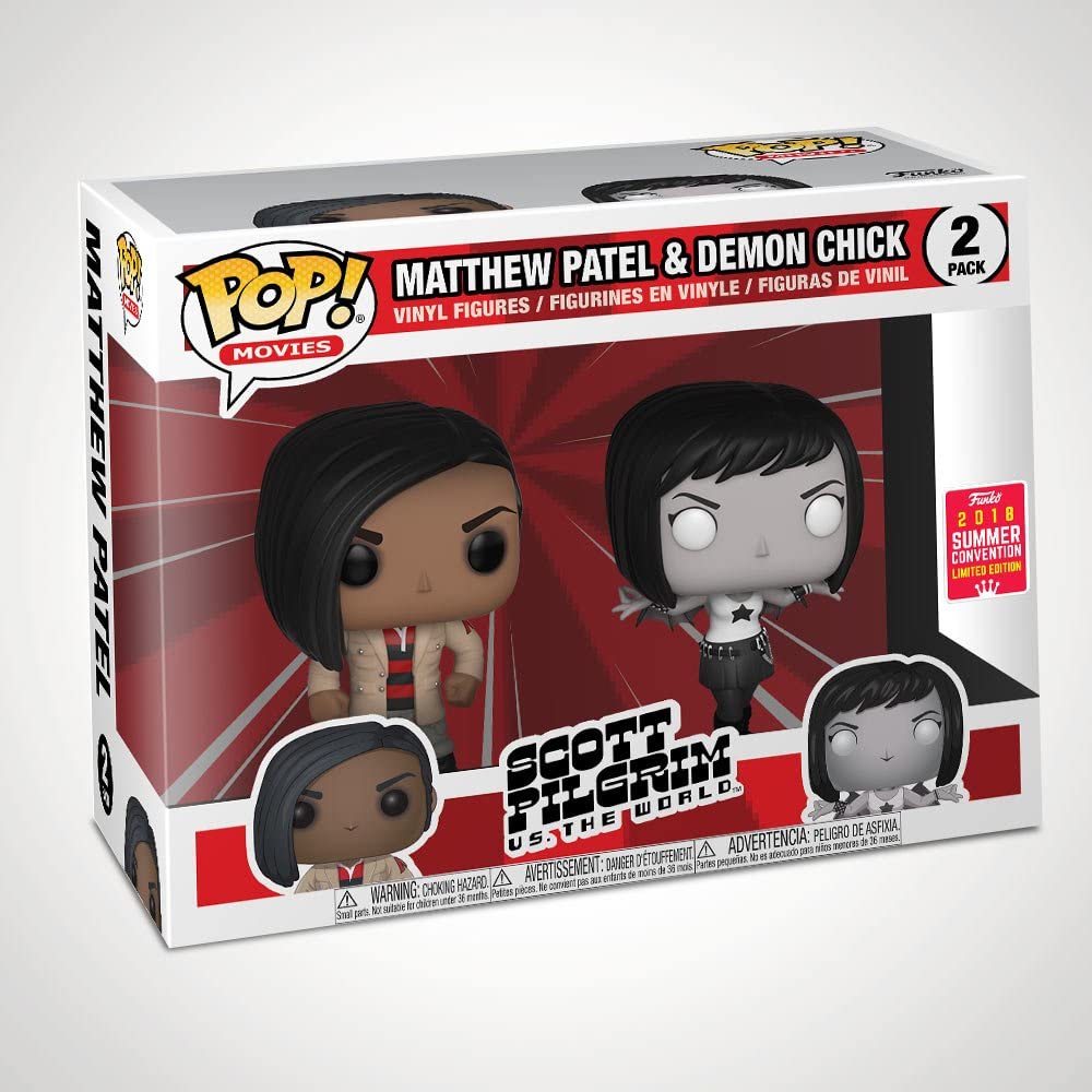 Funko Pop Scott Pilgrim Matthew Patel And Demon Girl
