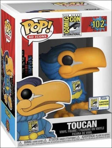 Funko Pop Icons Toucan Super Hero