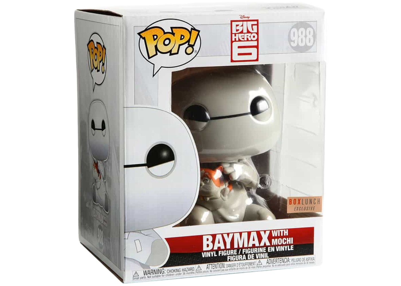 Funko pop big heroes 6 baymax with mochi #988