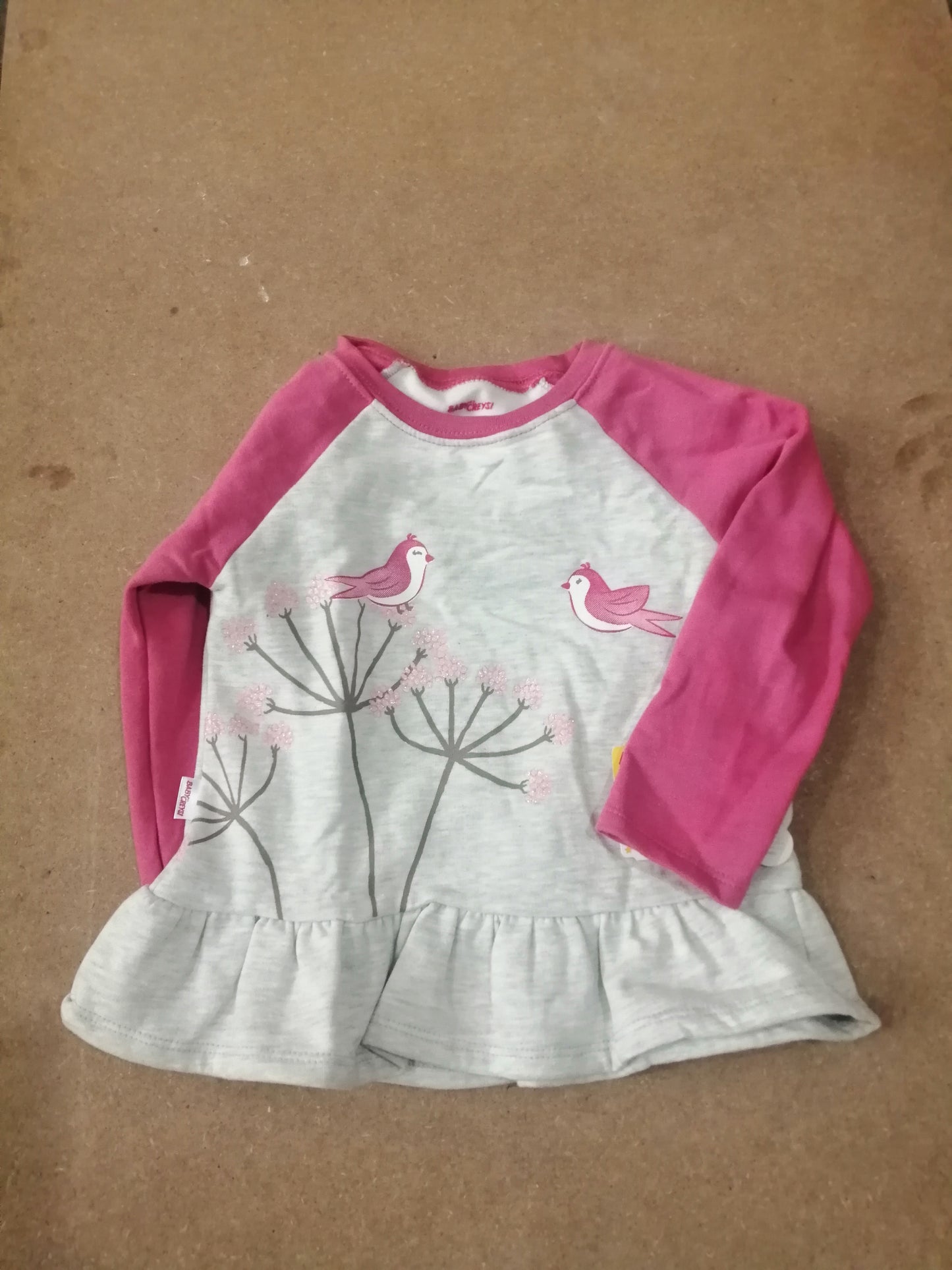 sudadera niña pajarito