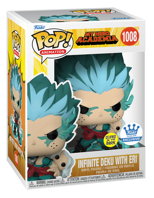 Funko Pop Animation: My Hero Academia - Infinite Deku with Eri (Glow in the Dark)