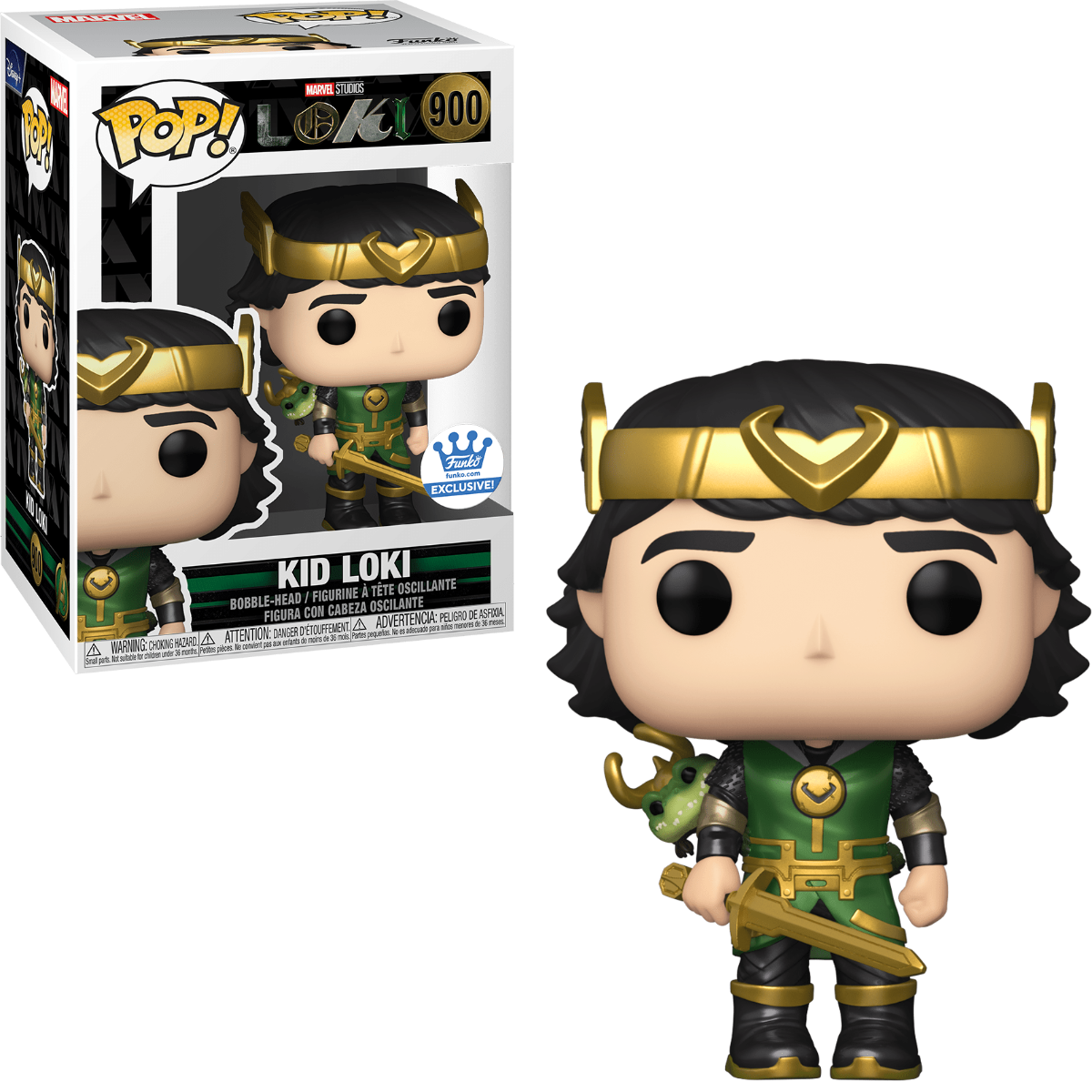 Funko Pop Marvel: Loki - Kid Loki (Metalico)