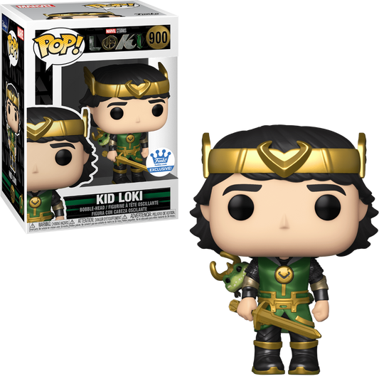 Funko Pop Marvel: Loki - Kid Loki (Metalico)