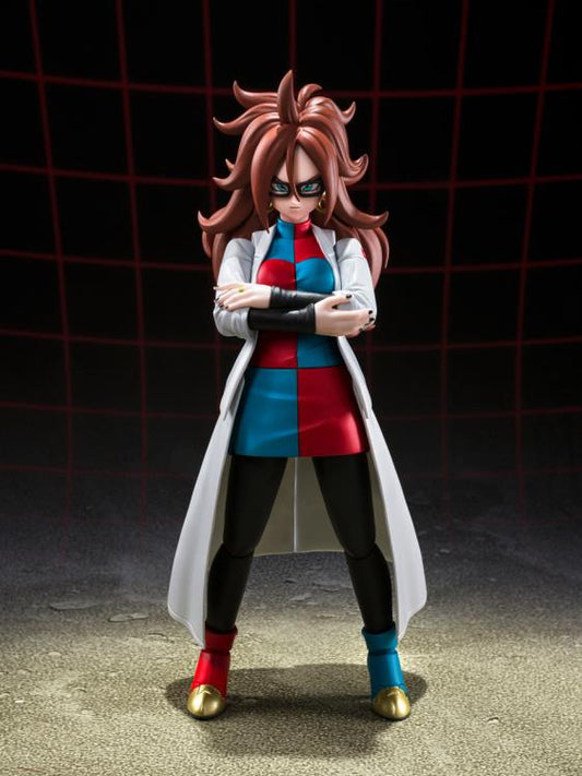 Bandai Tamashii Nations SH Figuarts Dragon Ball FighterZ S.H.Figuarts Android 21 (Lab Coat) Exclusive