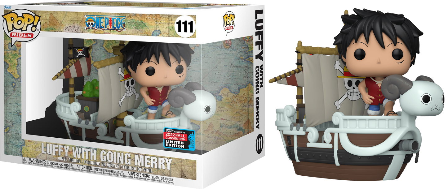 Funko Pop! NYCC Shared Exclusive: One piece Luffy With Going Merry