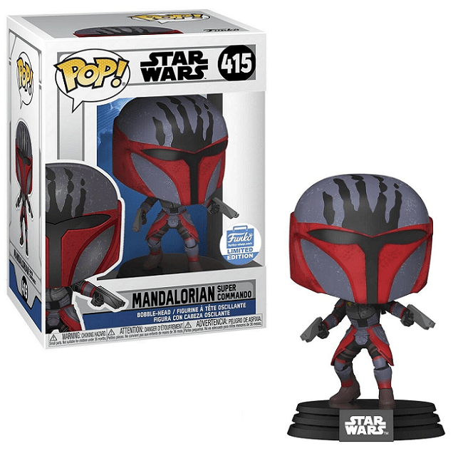 Funko Pop Star Wars: Clone Wars - Mandalorian Super Commando