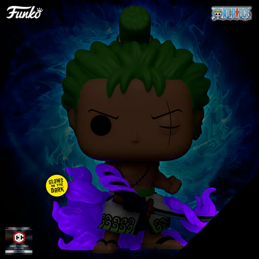 Funko Pop! Animation One Piece - ZORO (ENMA) (GITD) #1288 - Chalice Collectibles Exclusive