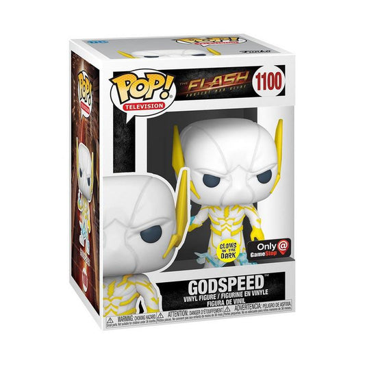 Funko Pop Heroes: The Flash Godspeed Glow in the Dark Only at GameStop