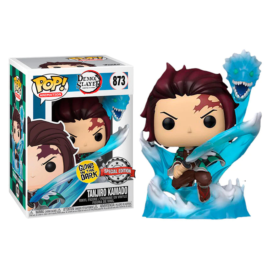 Funko Pop Animation: Demon Slayer - Tanjiro con Dragon Exclusivo