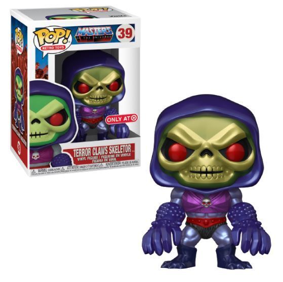 Funko Pop Animation: Masters of the Universe - Terror Claws Skeletor (Metallic)