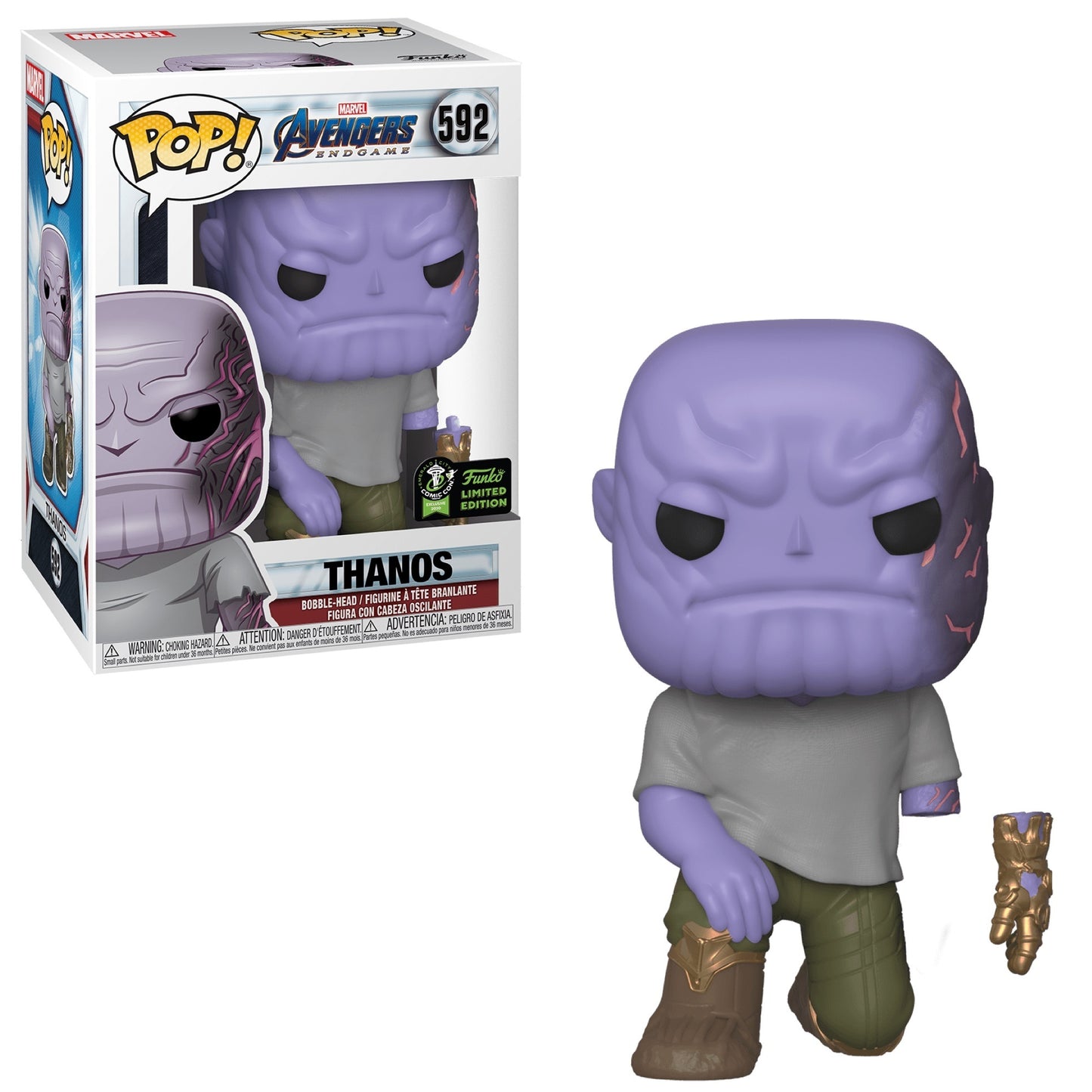 Funko Pop Thanos Detachable Arm Eccc