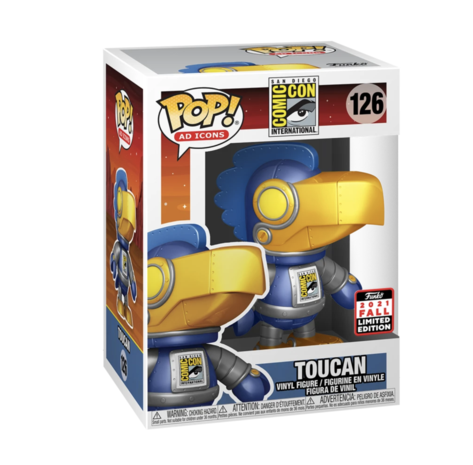 Funko Pop Ad Icons: Toucan (Metallic Robot) (Blue)