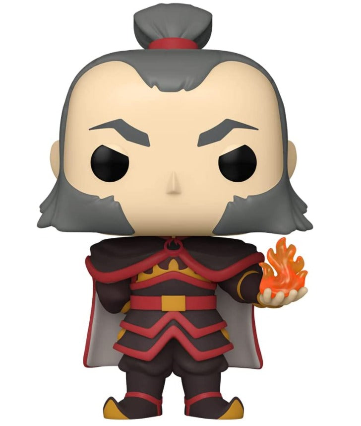 Funko Pop! Animation: Avatar - Admiral Zhao with Glow in The Dark Fireball, Amazon Exclusive