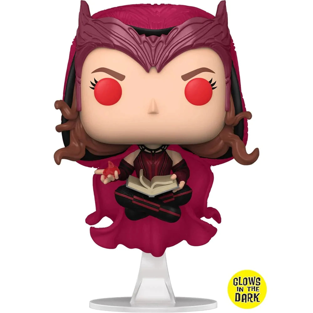 Funko Pop Marvel: WandaVision - Bruja Escarlata Glow Exclusivo