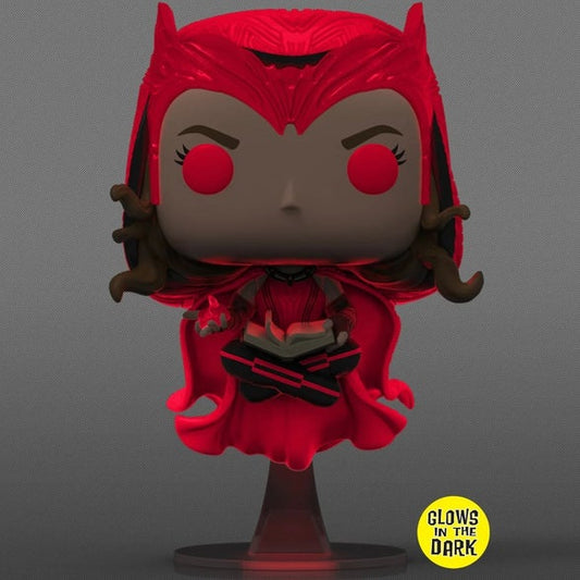 Funko Pop Marvel: WandaVision - Bruja Escarlata Glow Exclusivo