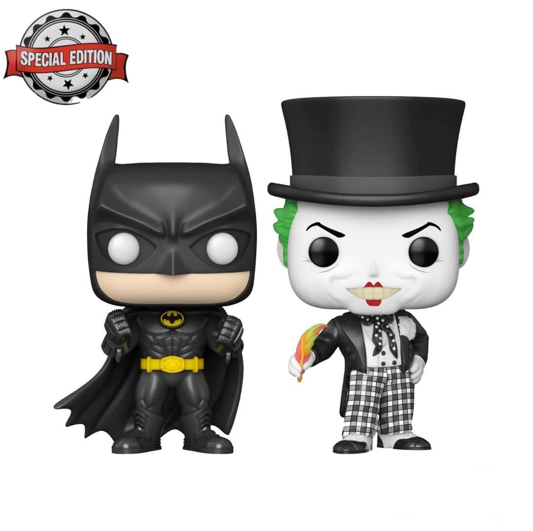 Funko Pop Heroes: DC Batman - Batman y Joker 2 Pack Exclusivo